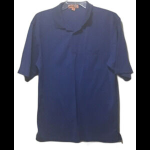 Corner Stone XL Men's Polo Shirt Blue